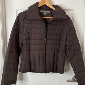 Kenneth Cole Reaction Puffer Jacket. Size Large. Color Brown